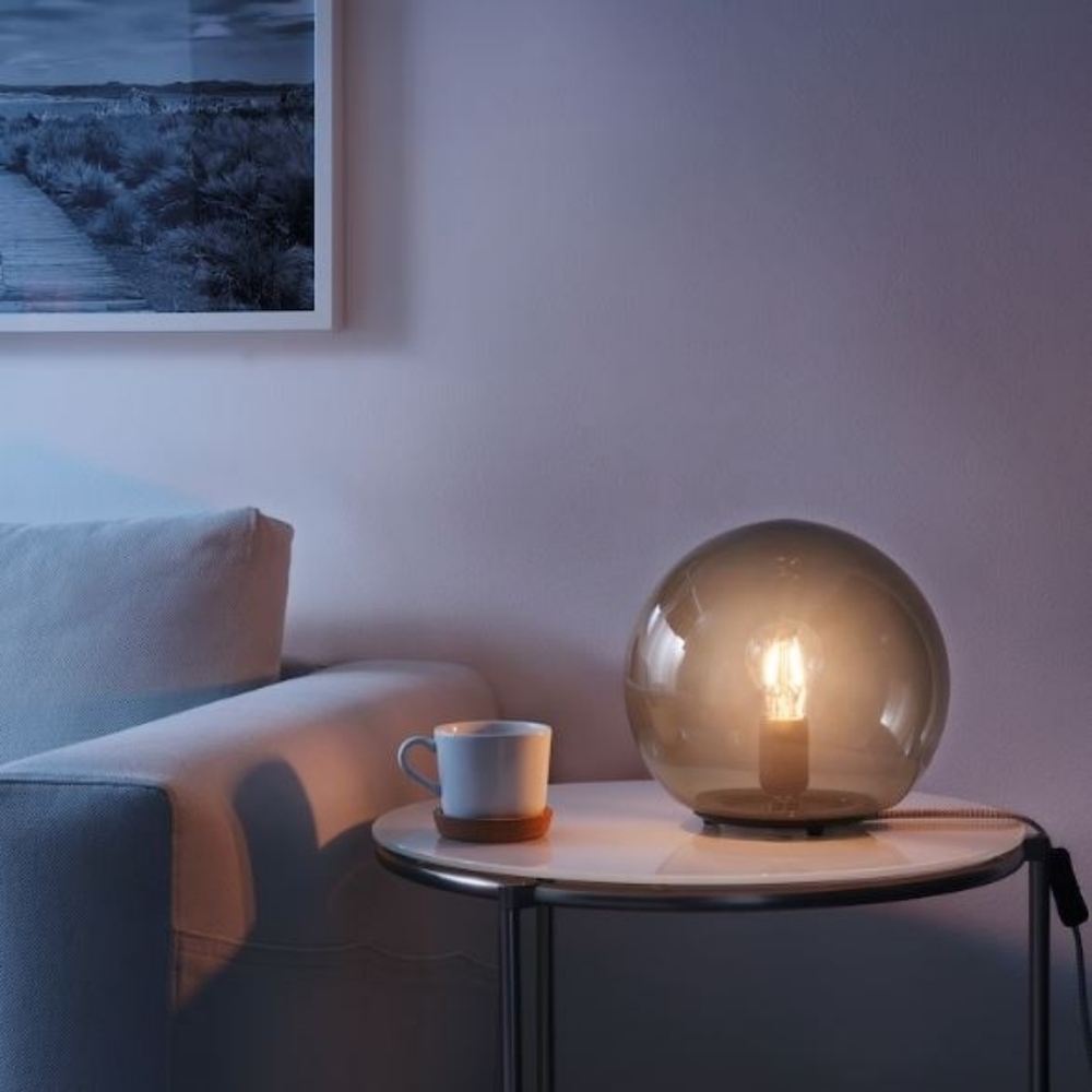 Clear Grey Ikea Fado Lamp